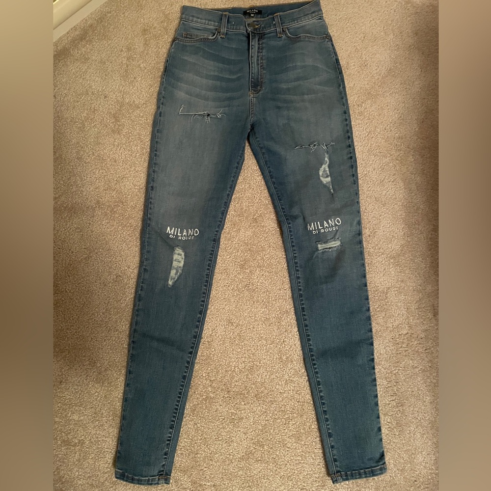 Milano Di Rouge Harlow Denim Jeans Size 32.